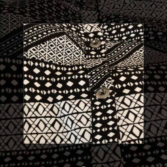 Rafaella Button Down 100% Cotton Jacket, sz Large - Picture 11 of 12